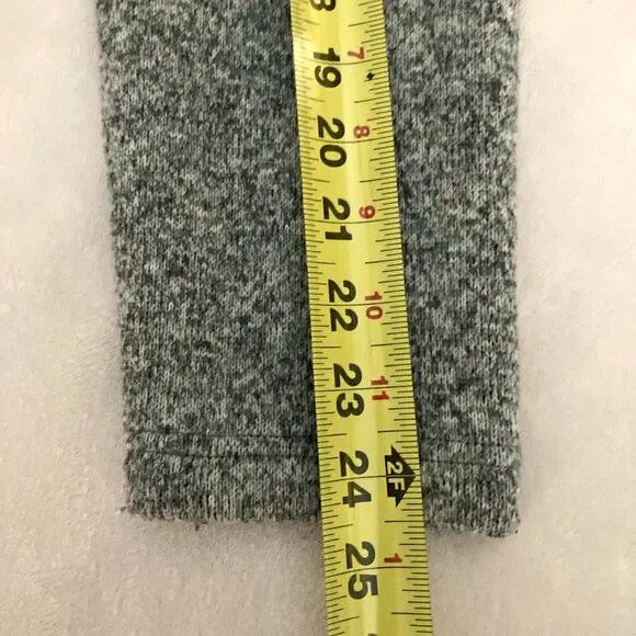 North Face Maggy Sweater Fleece Jacket Size Womens XL Heather Green Full Zip - Picture 11 of 12